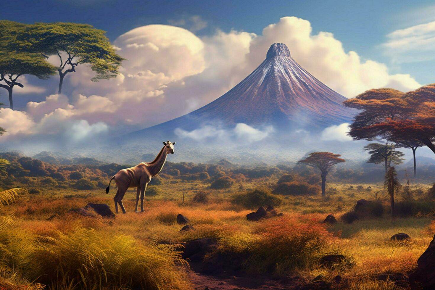 The majesty of Kilimanjaro Africas highest peak photo