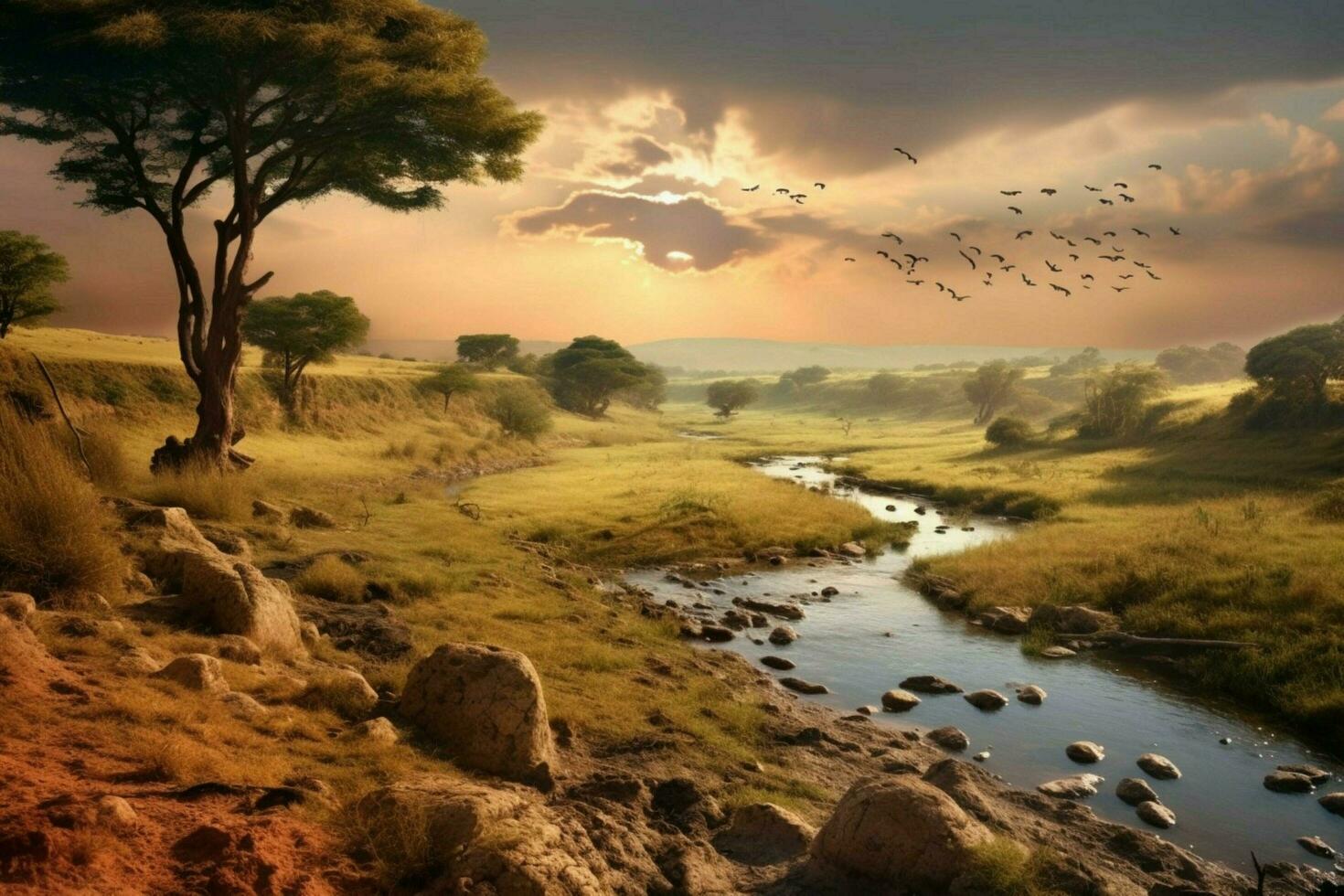 The raw and rugged beauty of African nature photo