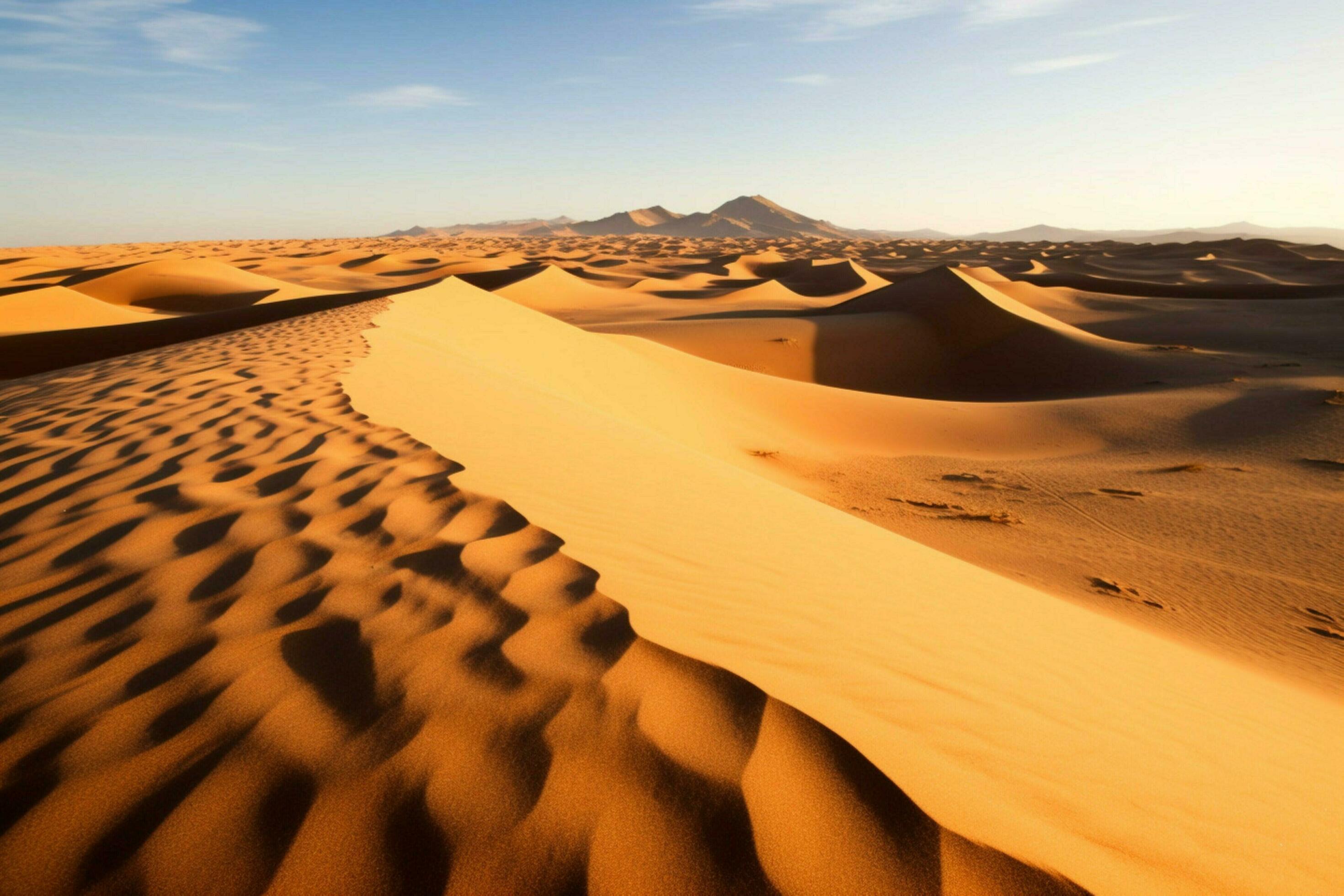 The vast expanse of the Sahara desert 30626925 Stock Photo at Vecteezy