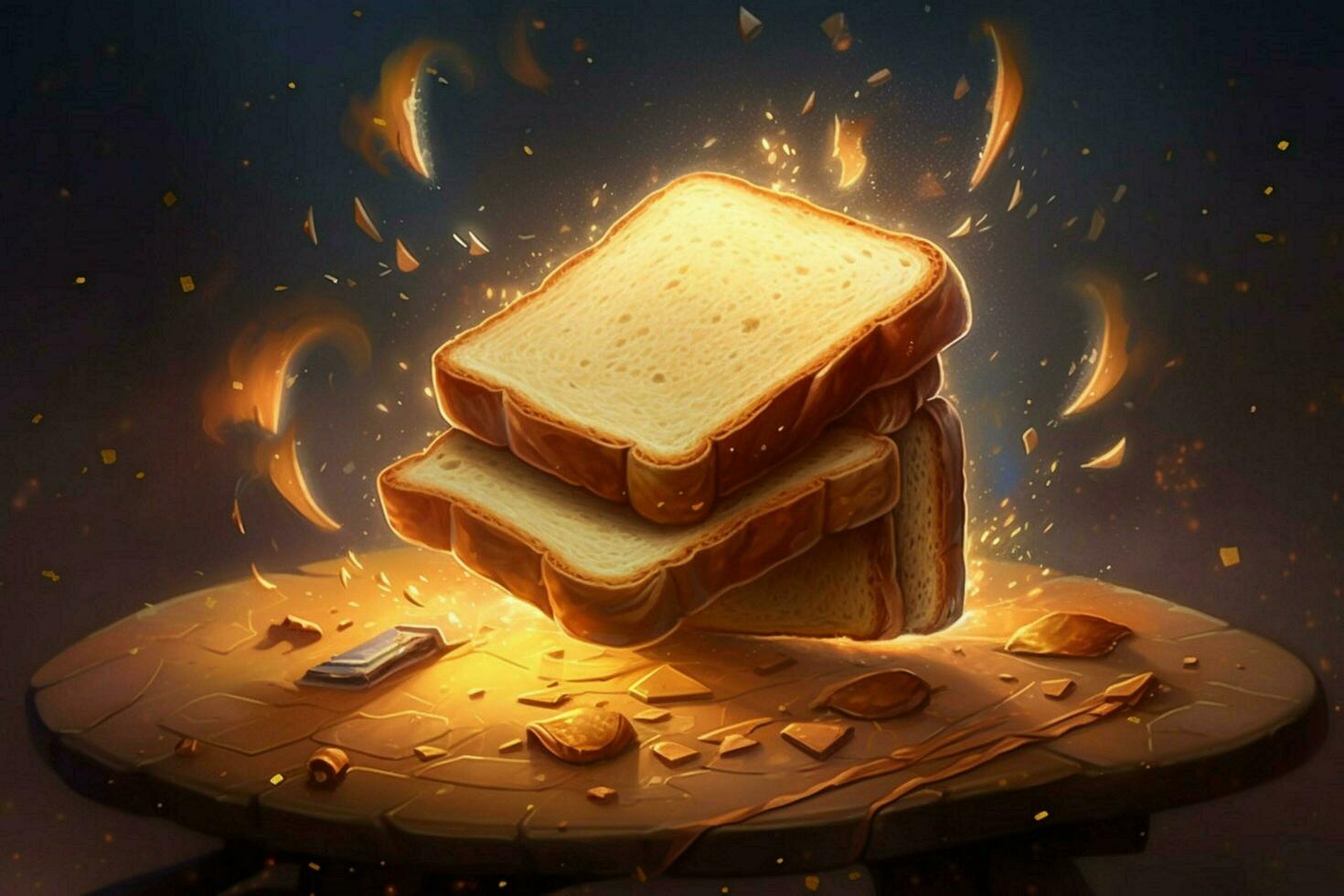 Toast image hd photo