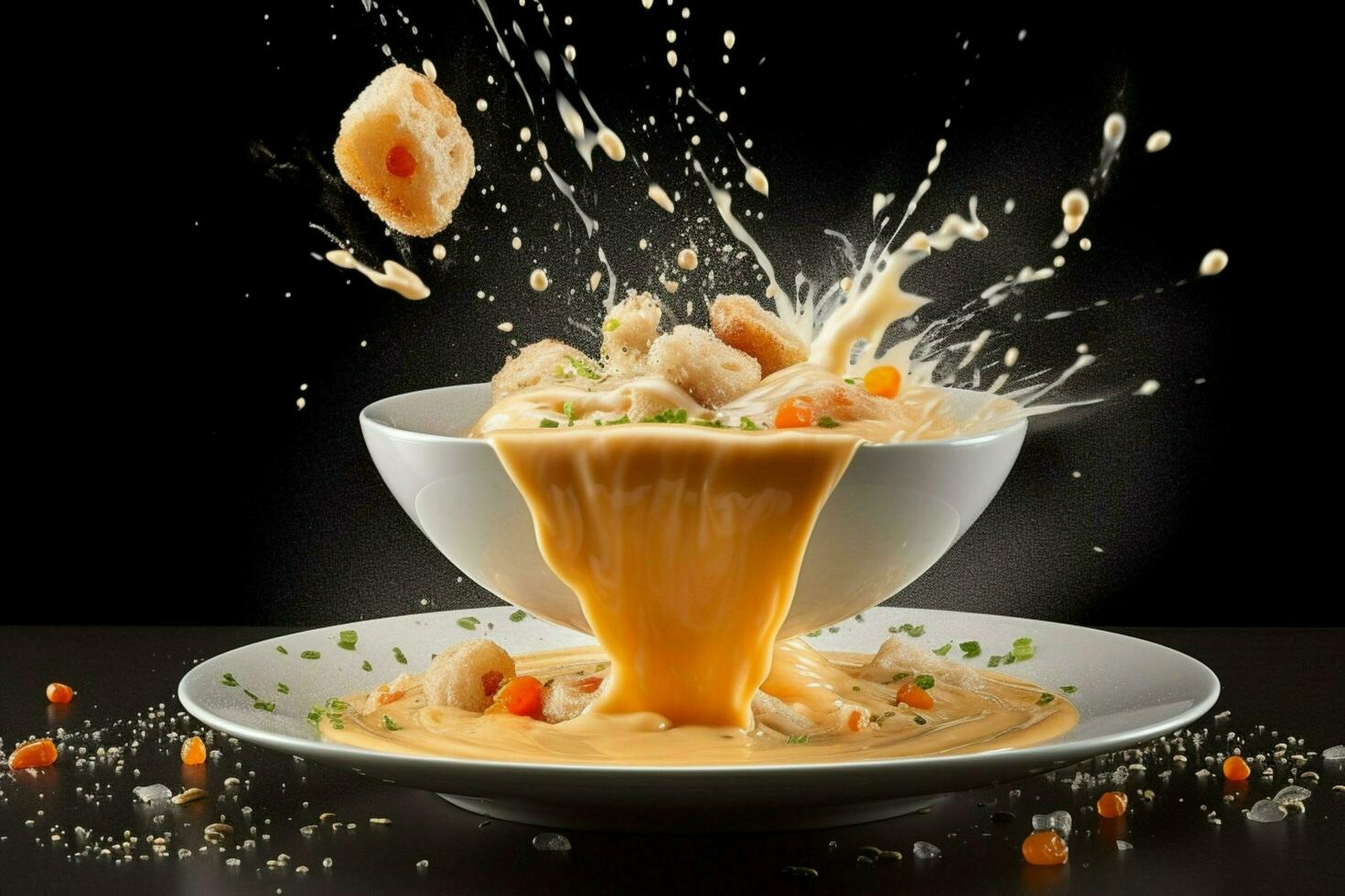 a fast shutter speed food photography create a dyna photo