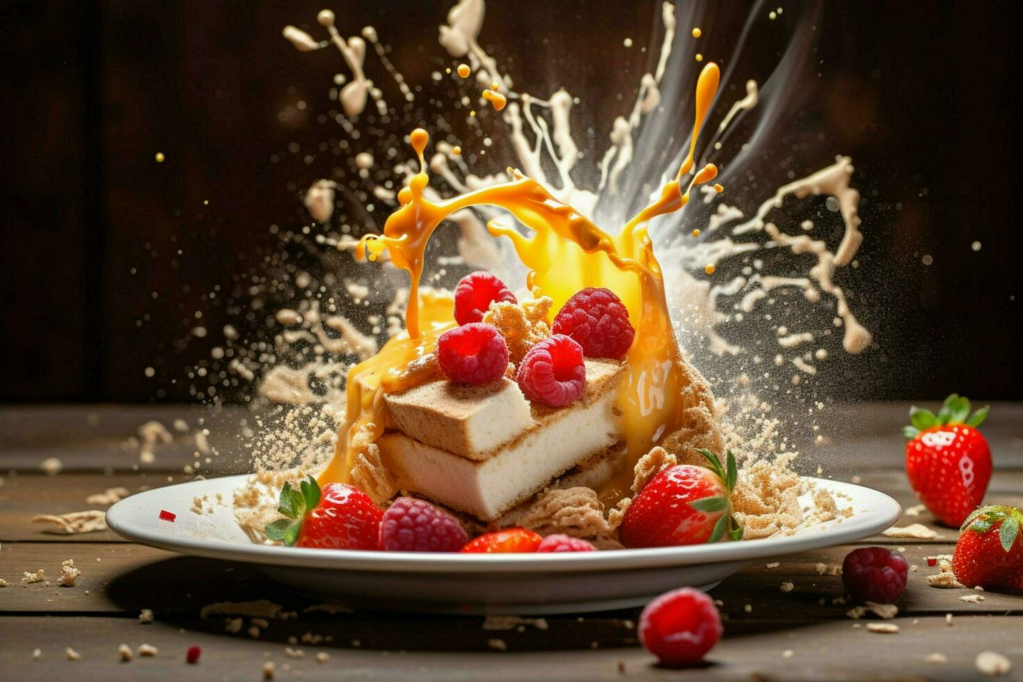 a fast shutter speed food photography create a dyna photo