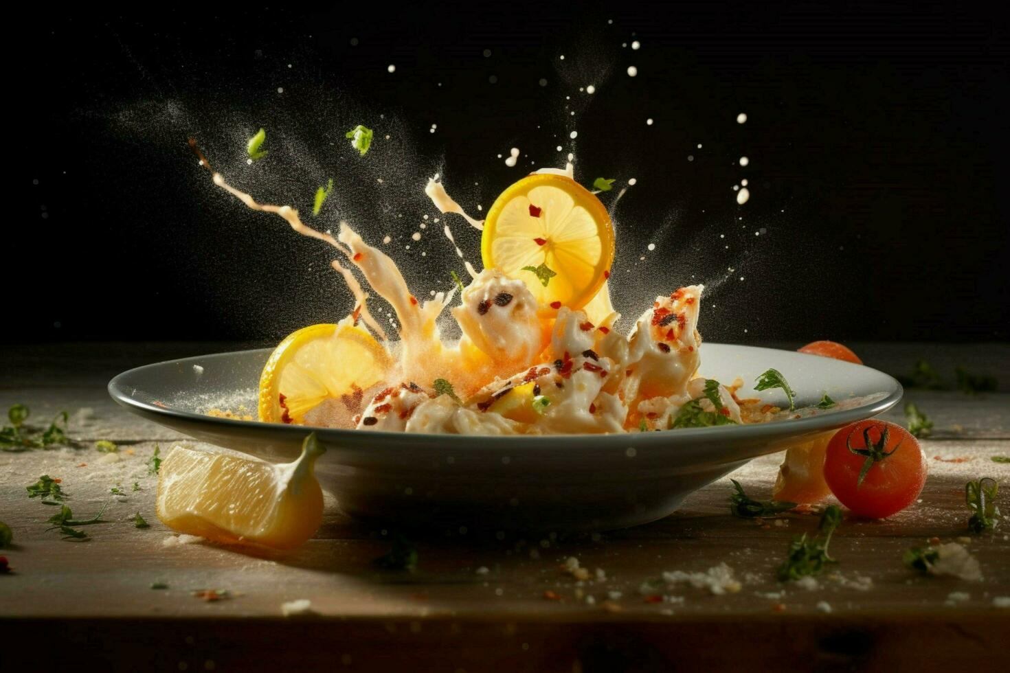a fast shutter speed food photography create a dyna photo