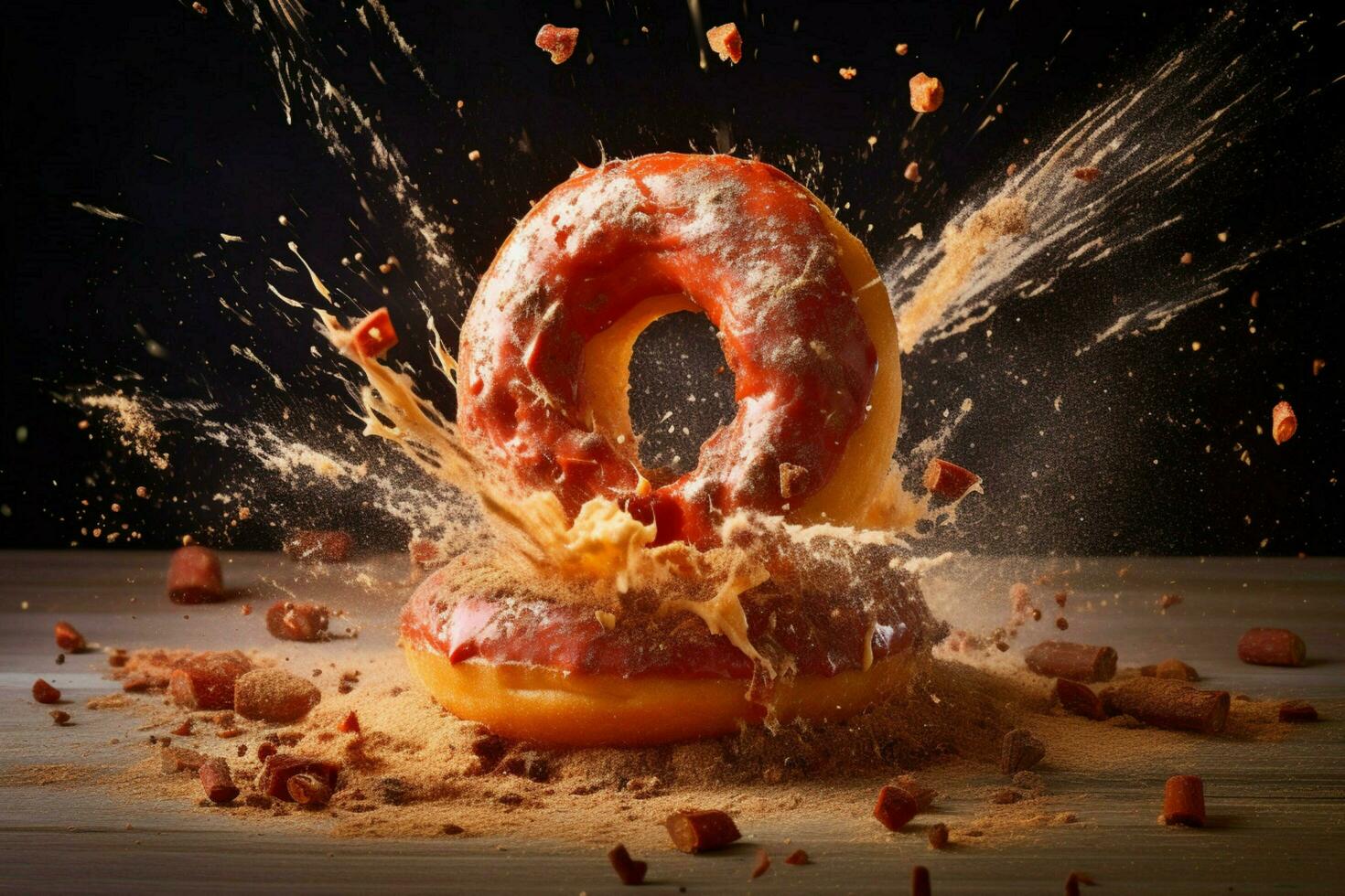 a fast shutter speed food photography create a dyna photo