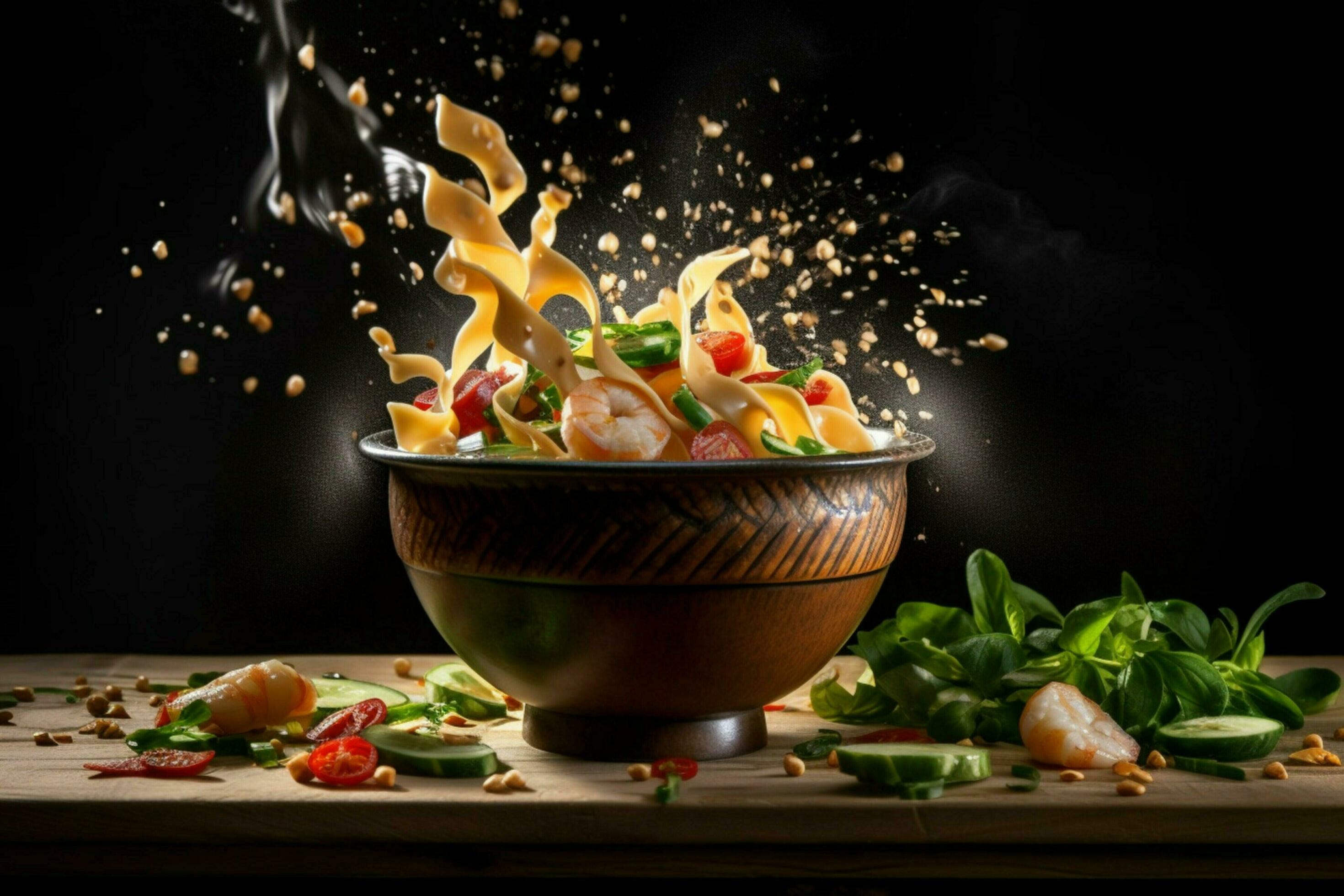 a fast shutter speed food photography create a dyna 30628961 Stock