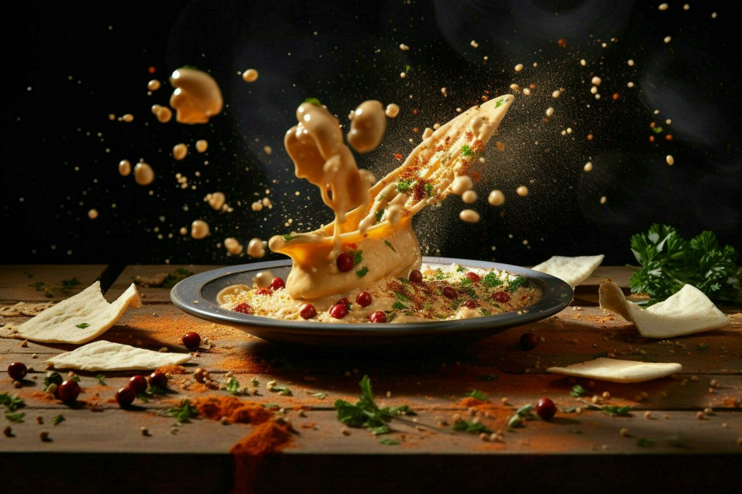 a fast shutter speed food photography create a dyna photo