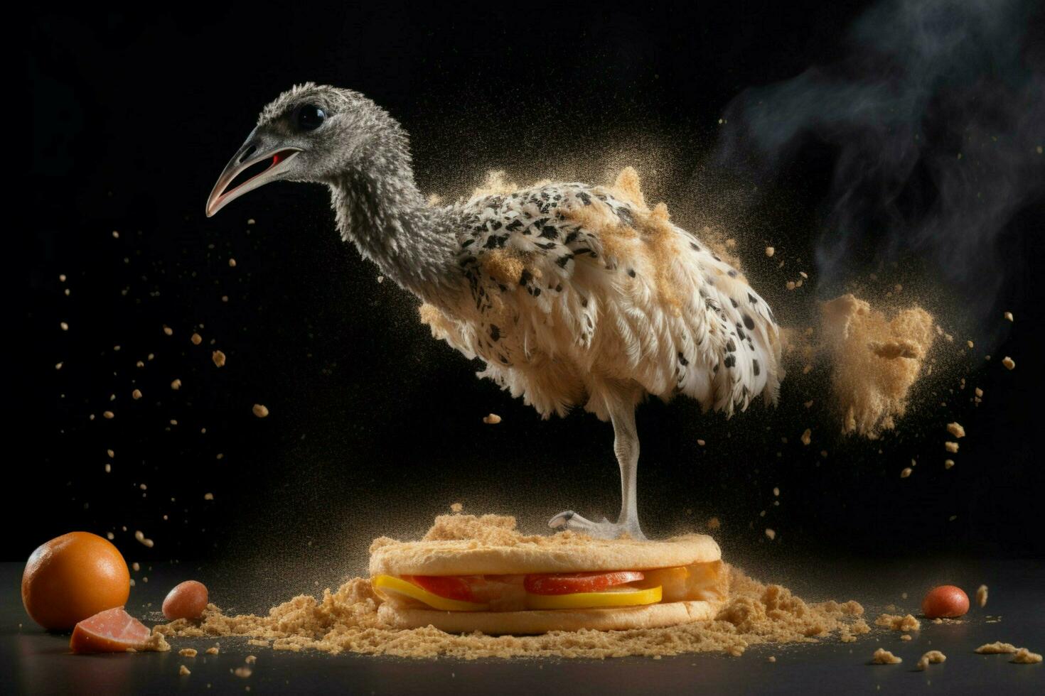 a fast shutter speed food photography create a dyna photo