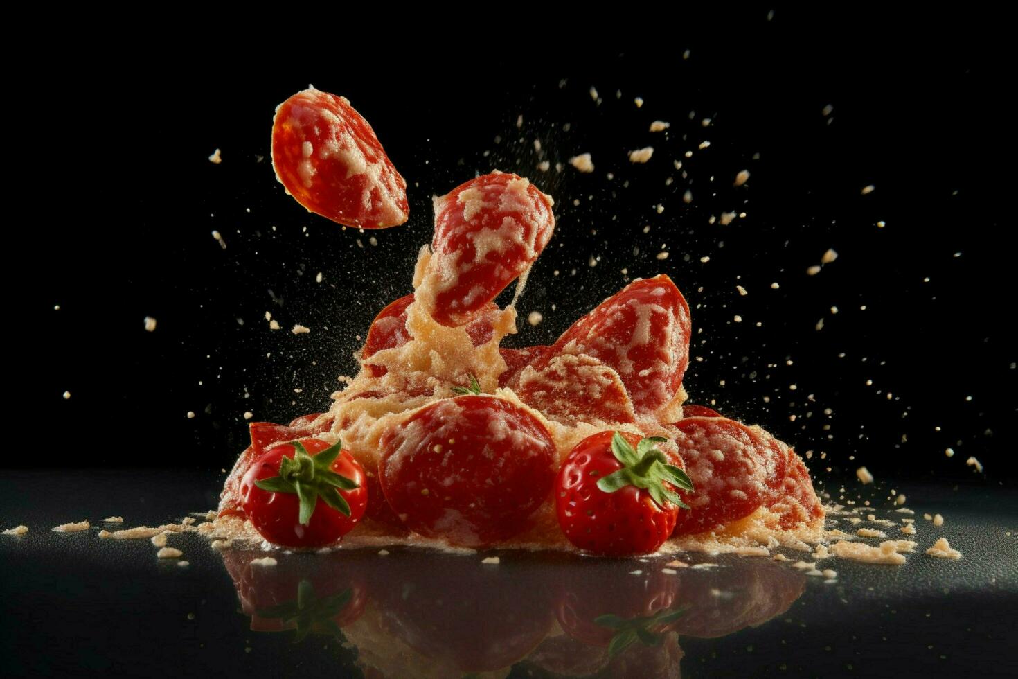 a fast shutter speed food photography create a dyna photo