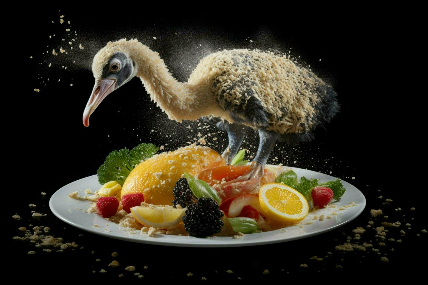 a fast shutter speed food photography create a dyna photo