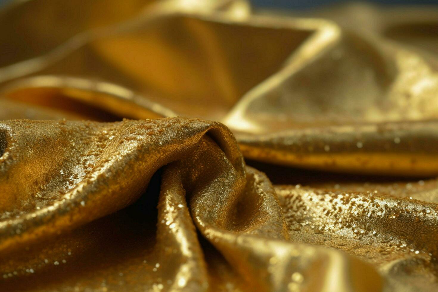 a gold cloth with gold glitter on it photo
