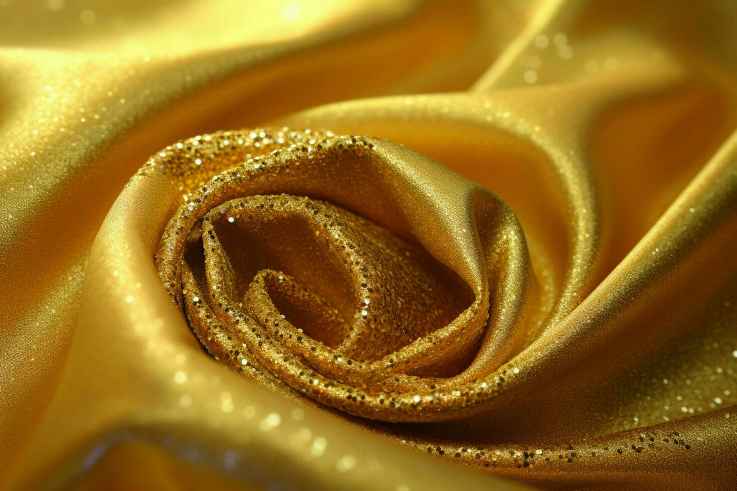 a gold cloth with gold glitter on it photo