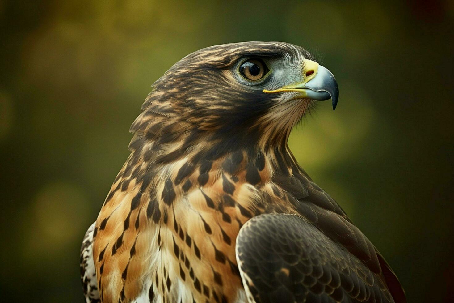 a hawk with the word hawk on it photo
