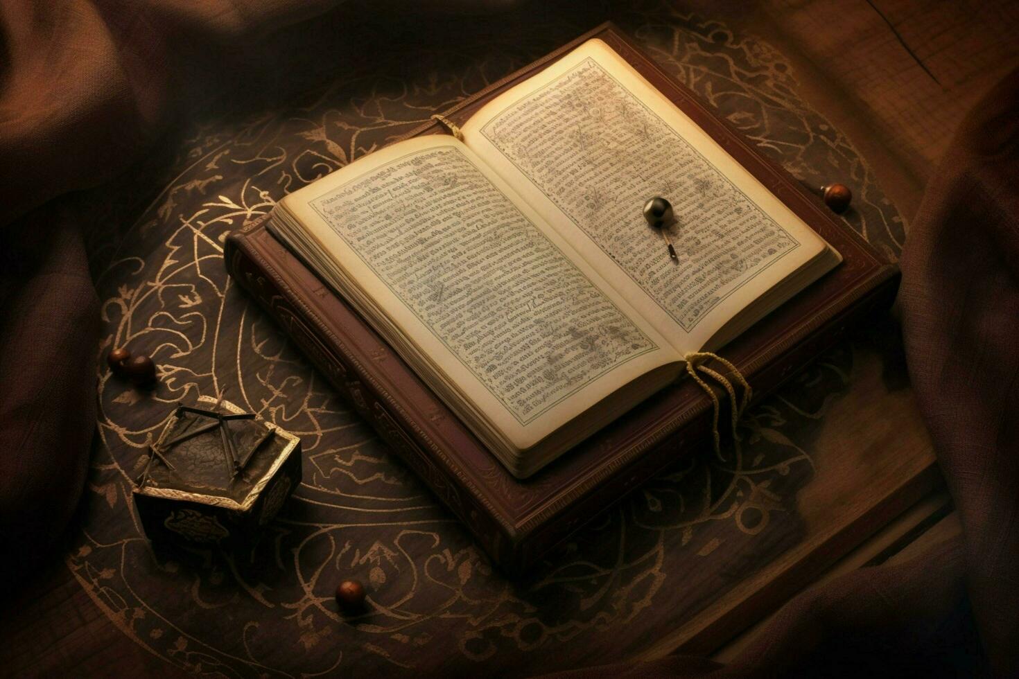 a picture frame with the words quran on it photo