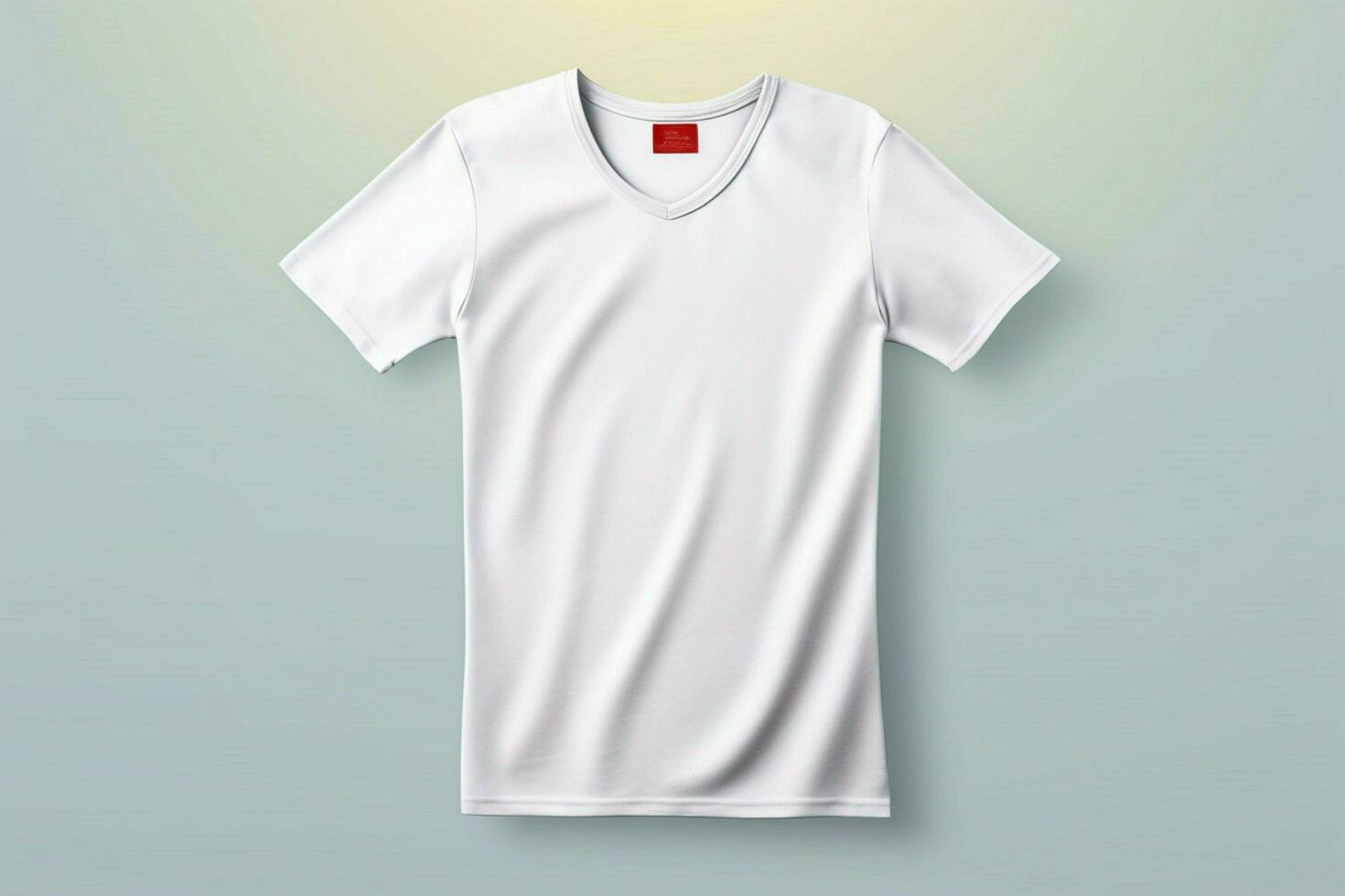 a plain tshirt mockup for designing and printing photo