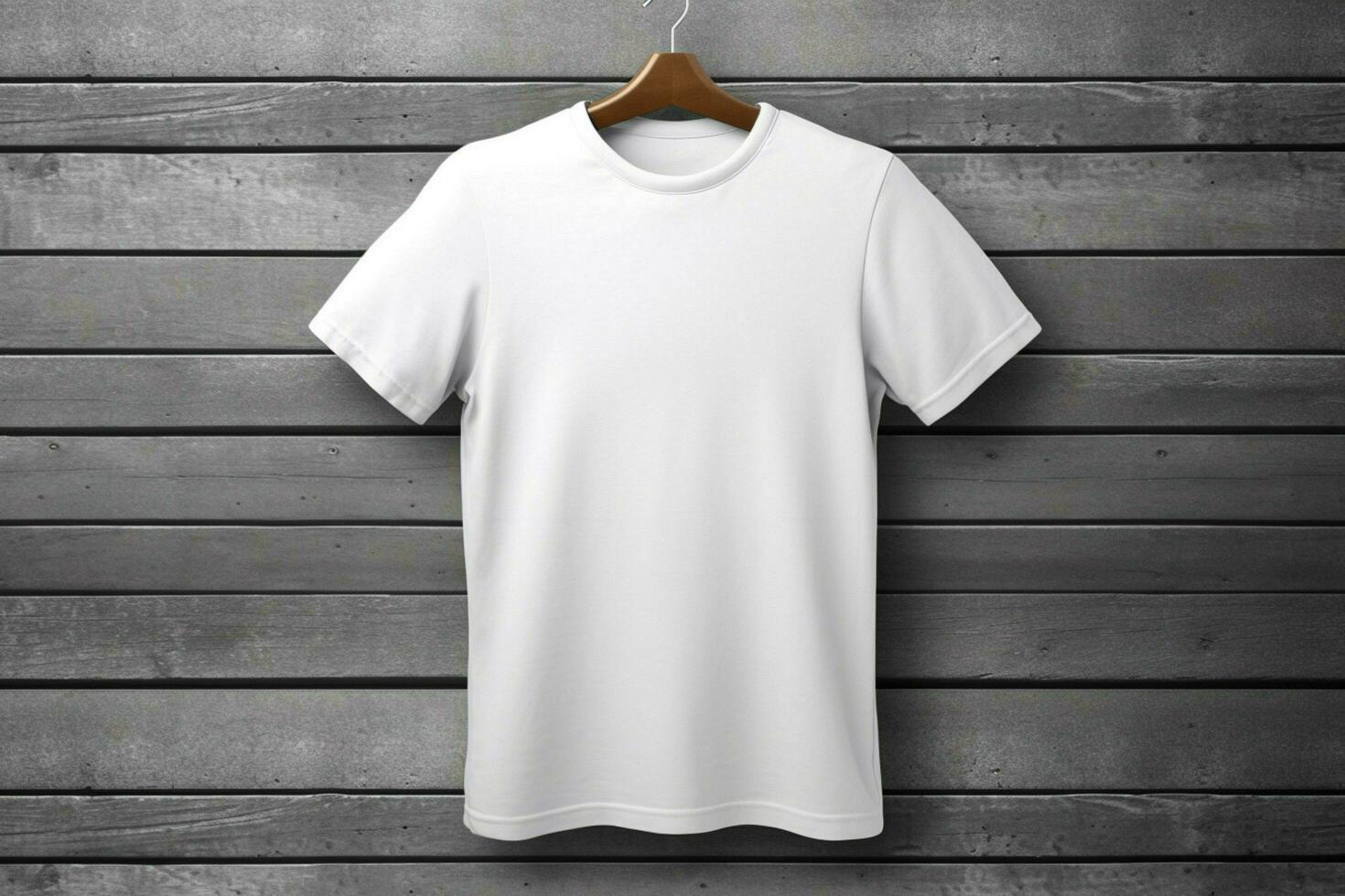 a plain tshirt mockup for designing and printing photo
