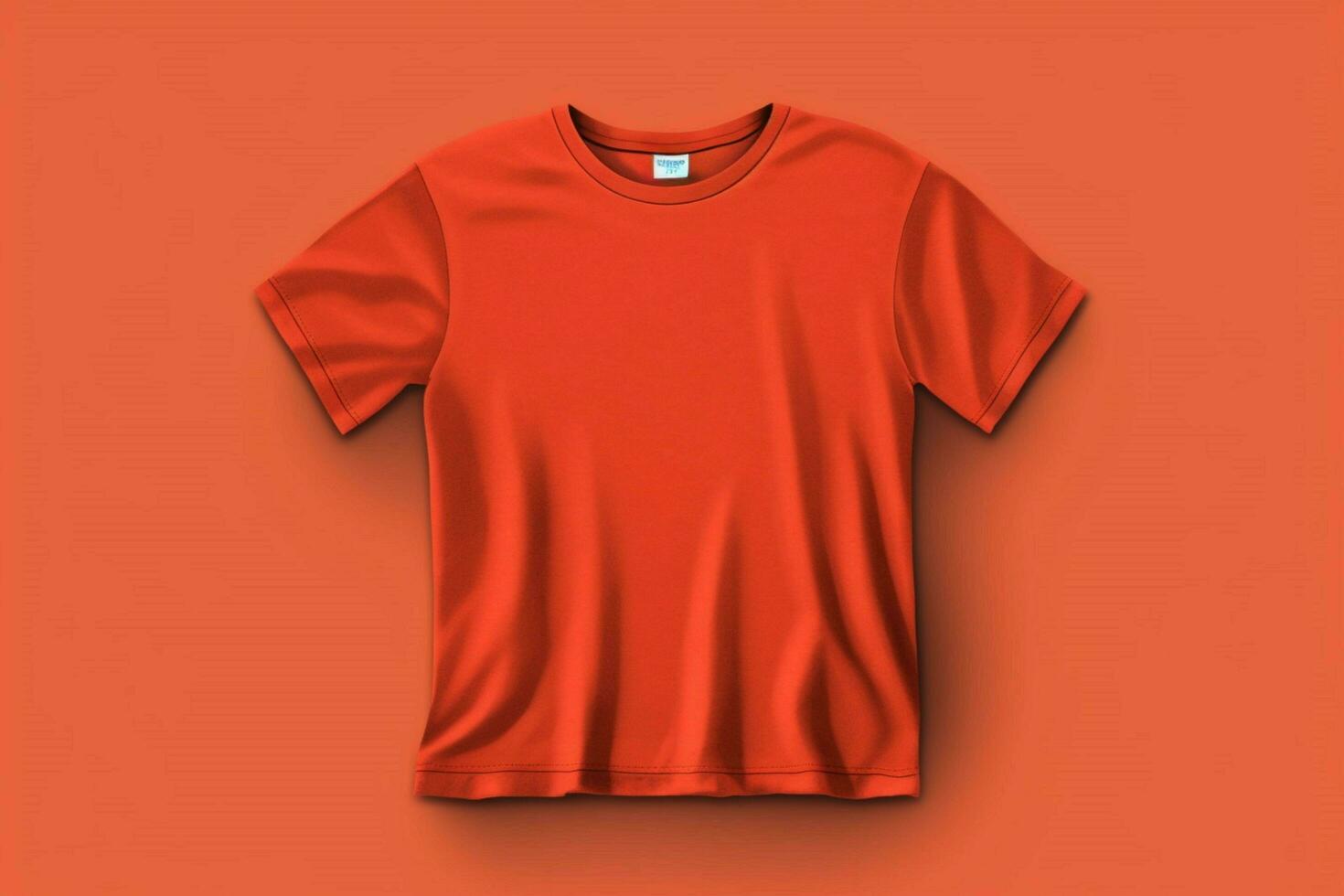 a plain tshirt mockup for designing and printing photo