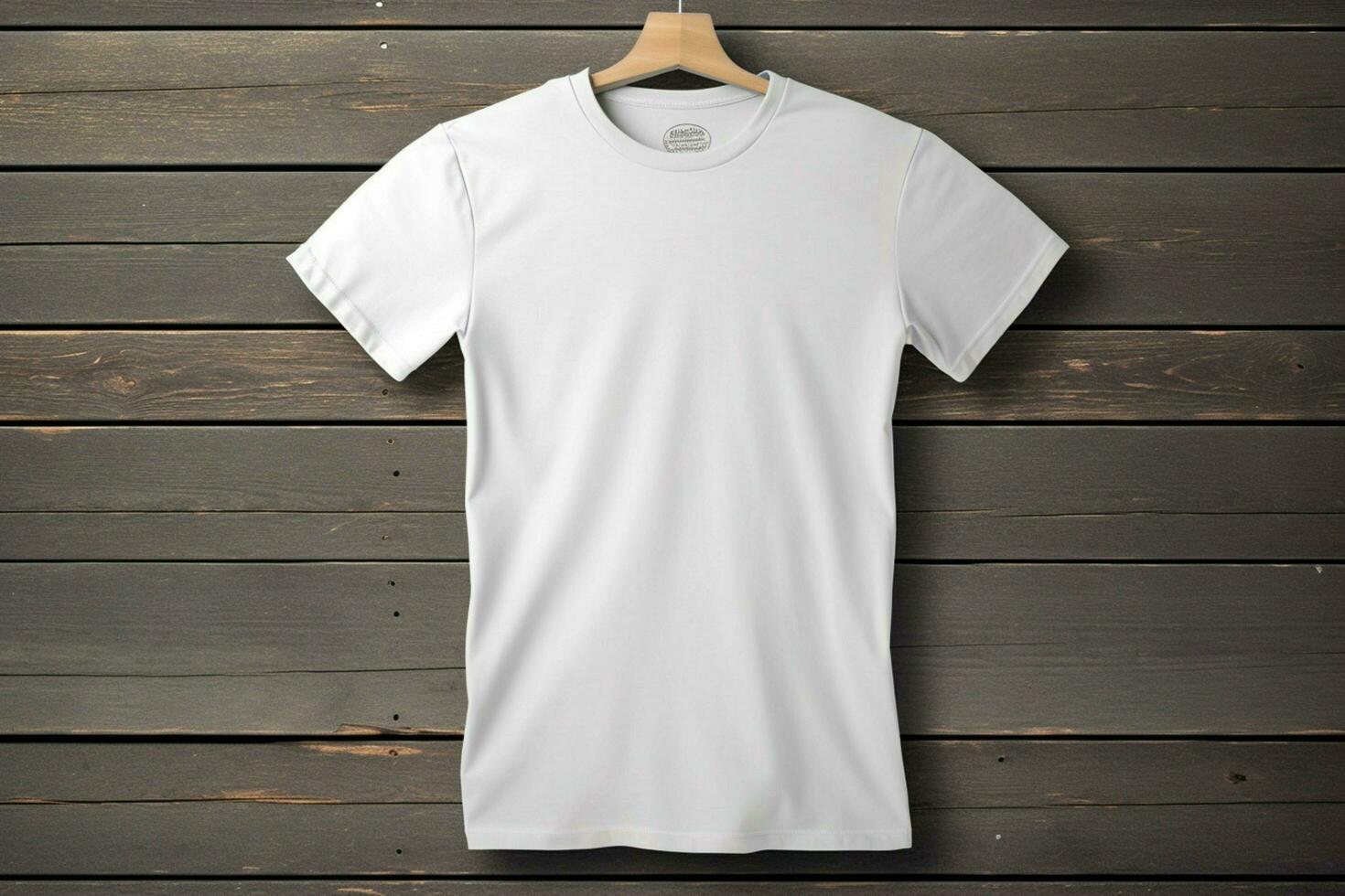 a plain tshirt mockup for designing and printing photo