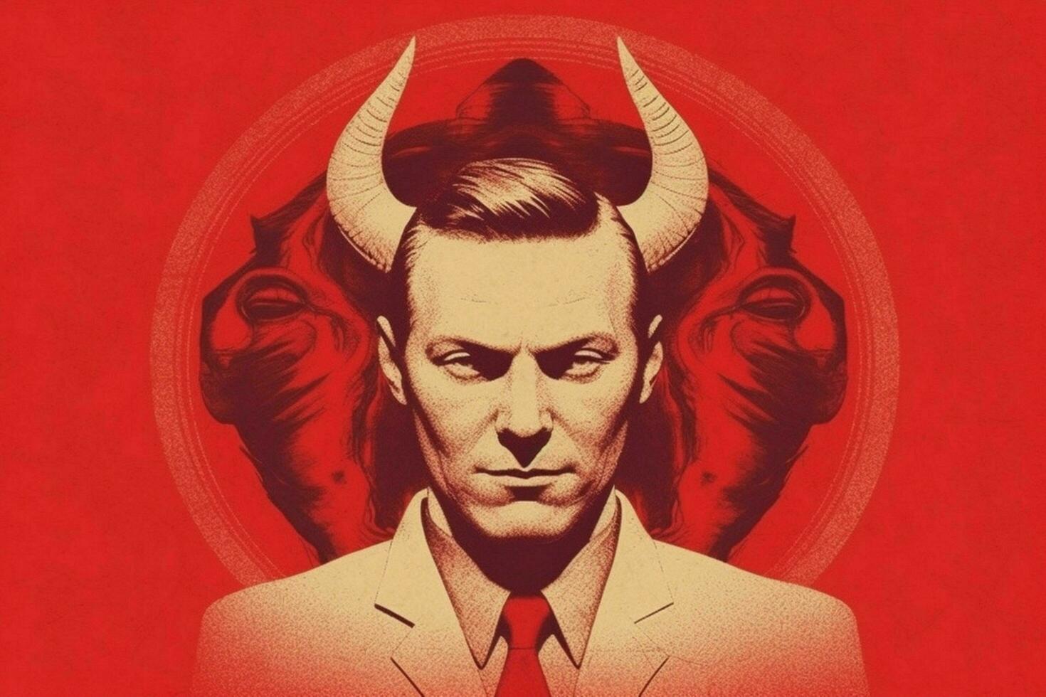 a poster for the devil horns photo