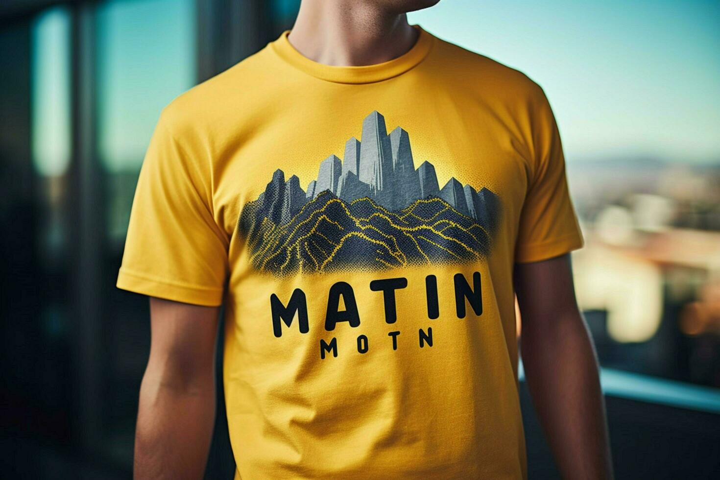 a shirt that says mtn on it photo