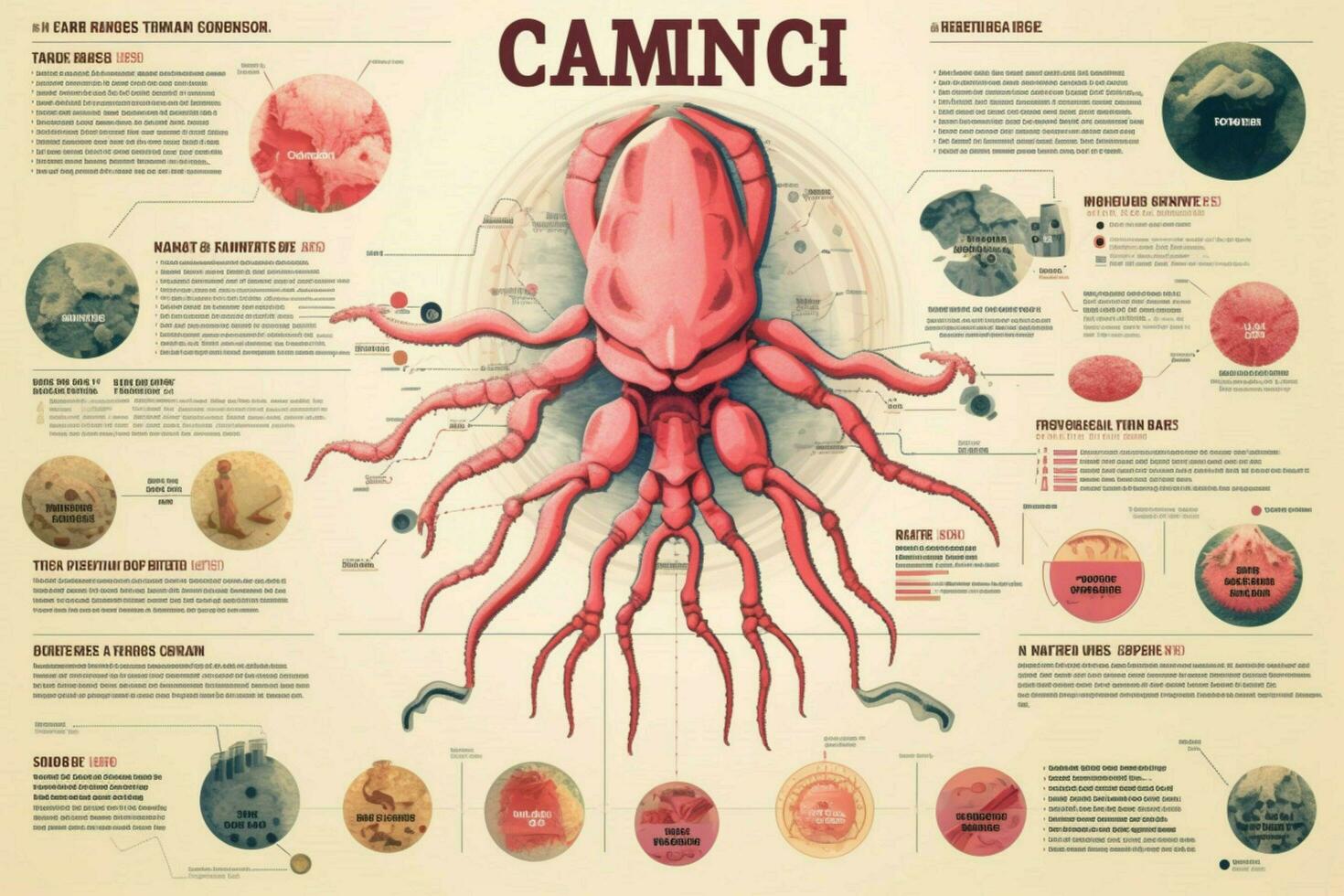 cáncer infografía imagen hd foto