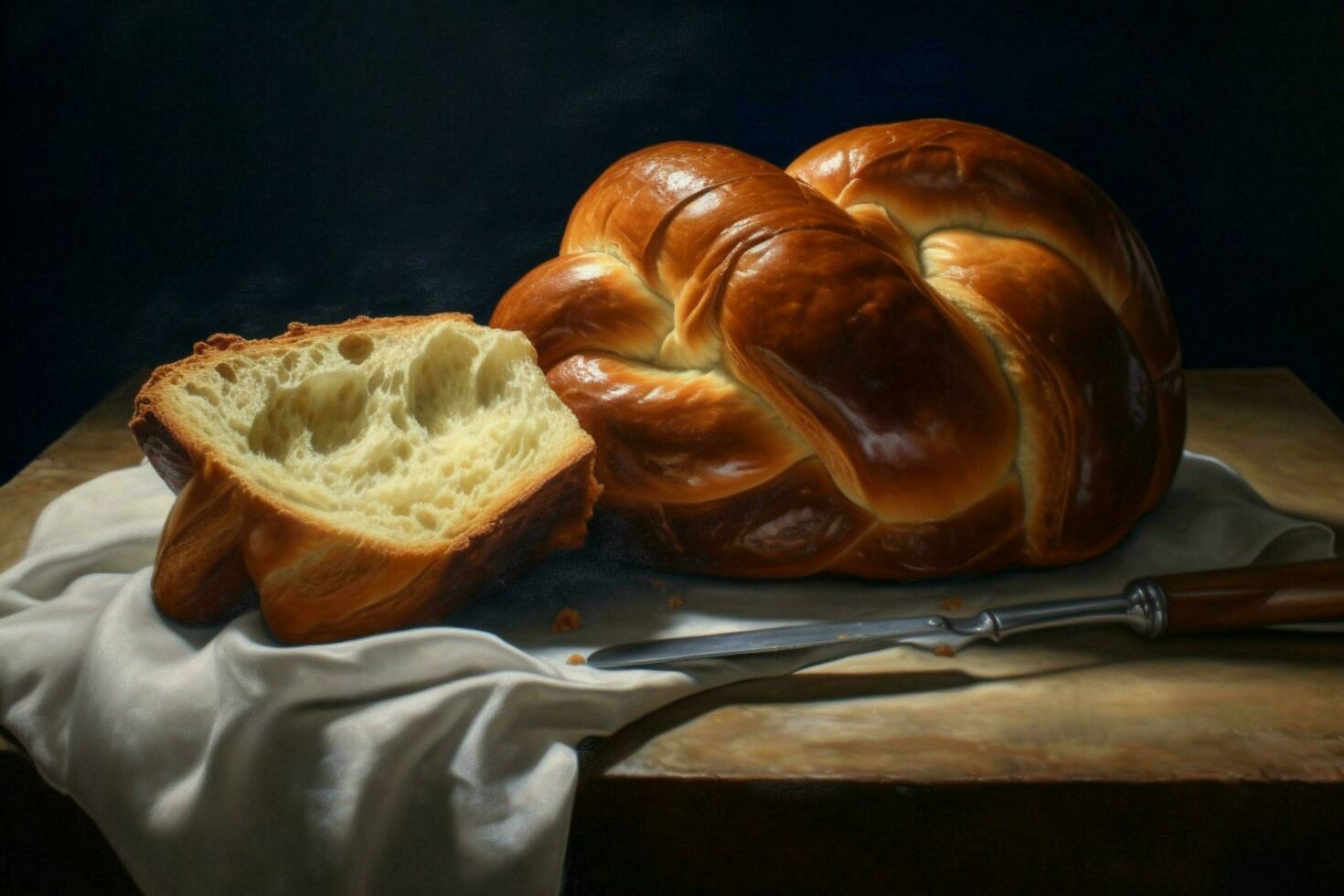 challah image hd photo