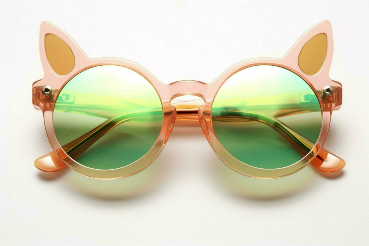 cat stylish sunglasses photo