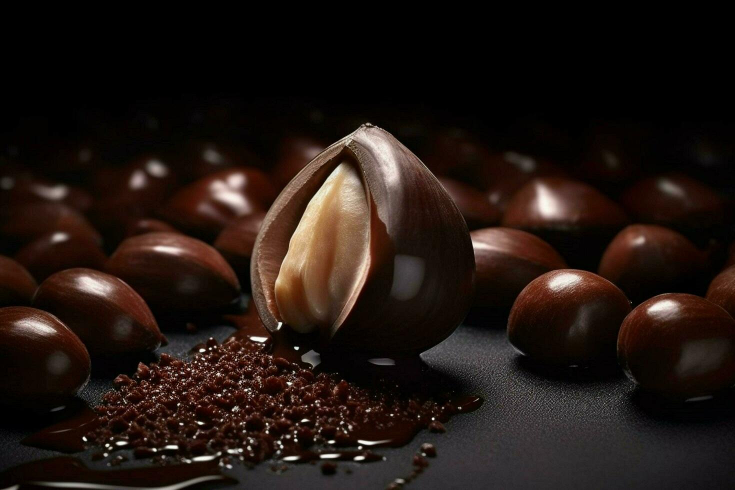 chocolate hazelnut image hd photo