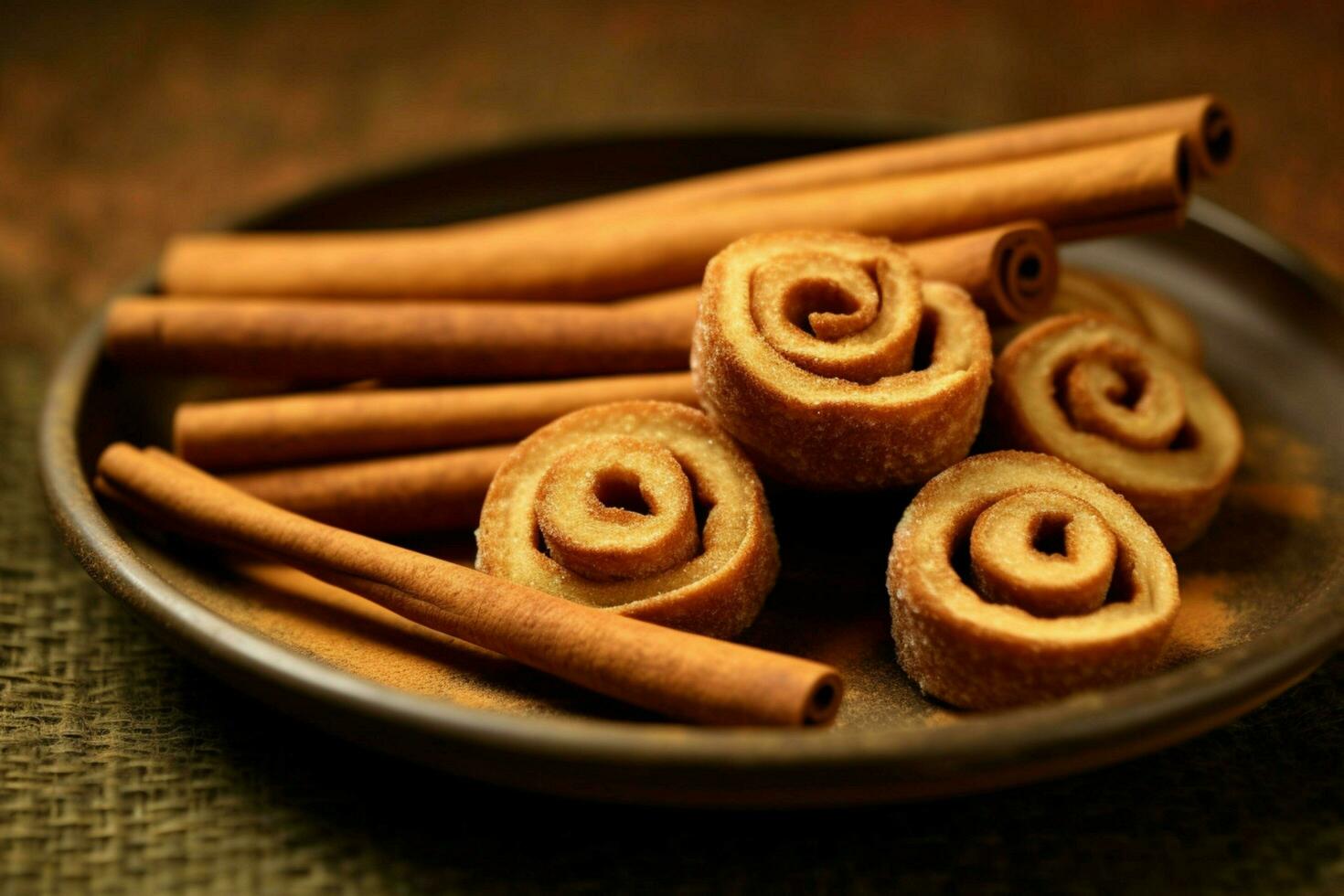 cinnamon sticks food photo
