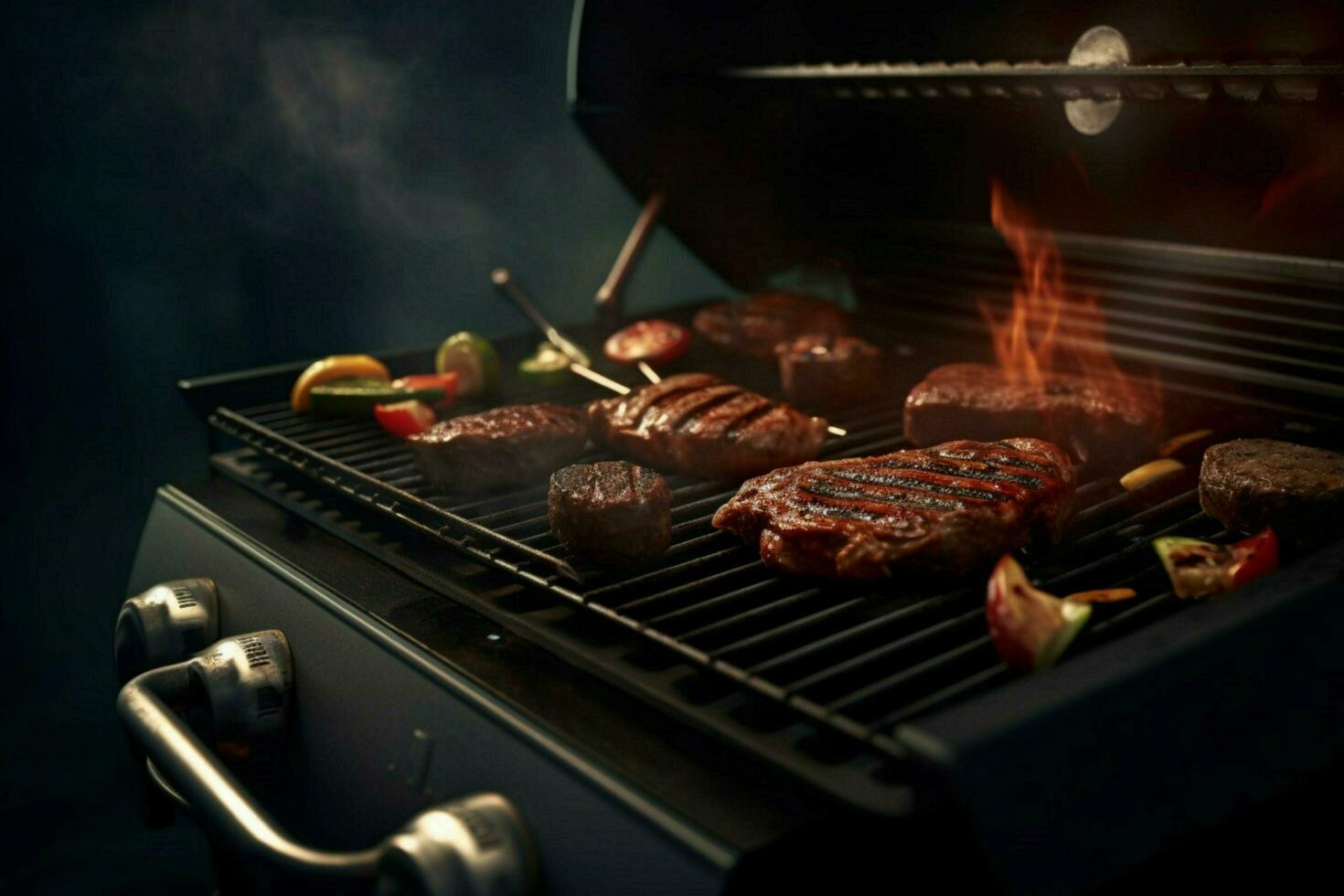 close - up dark minimalist background realistic an photo