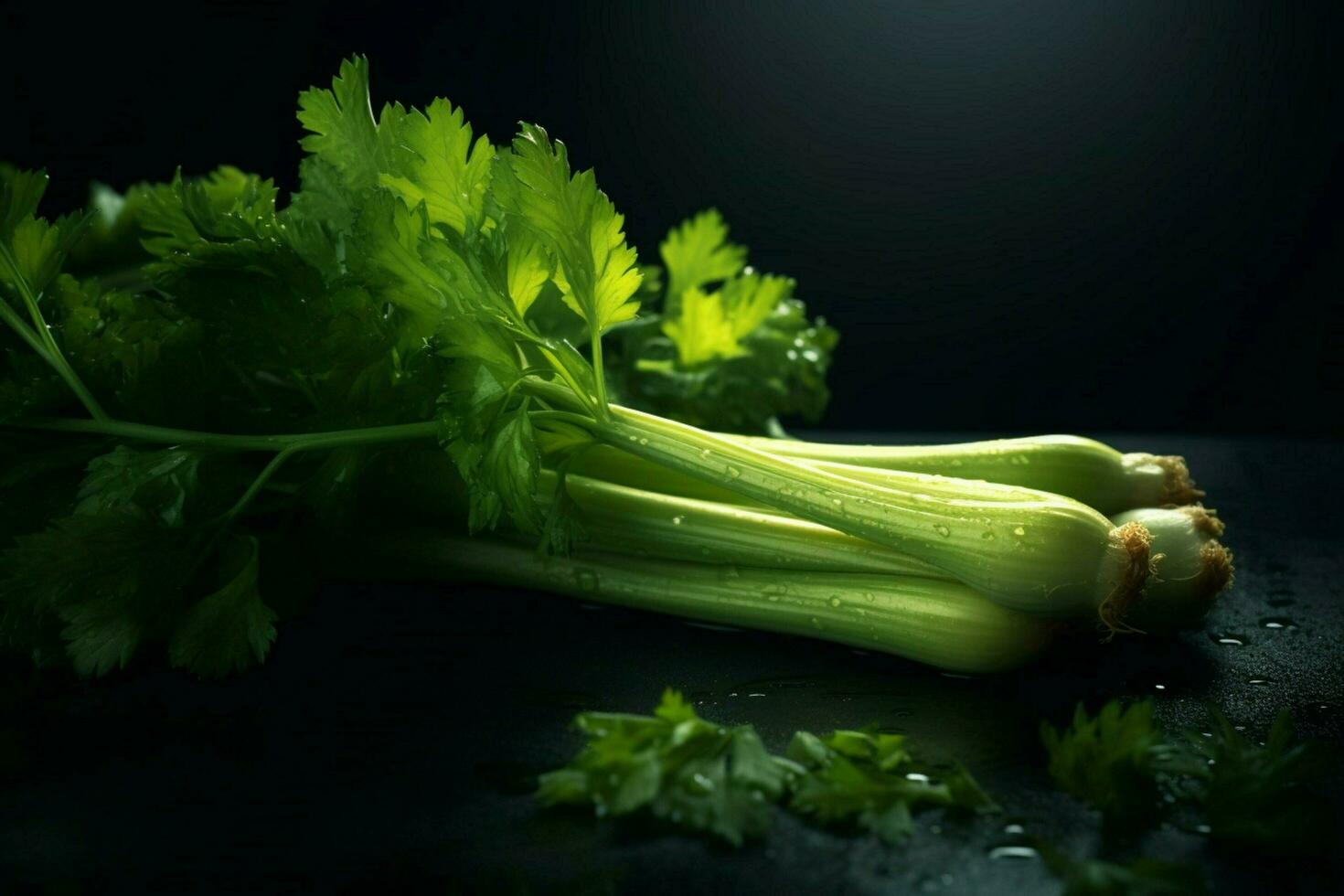close - up dark minimalist background realistic an photo