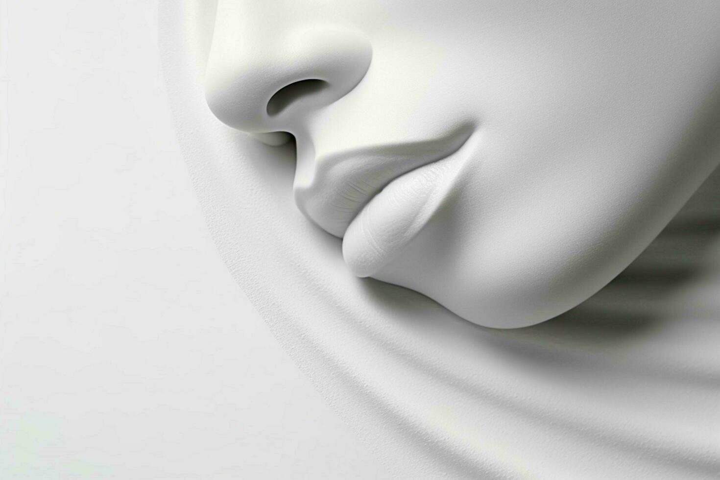 close - up white minimalist background realistic a photo