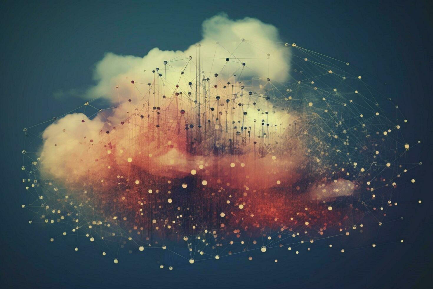 nube redes concepto foto
