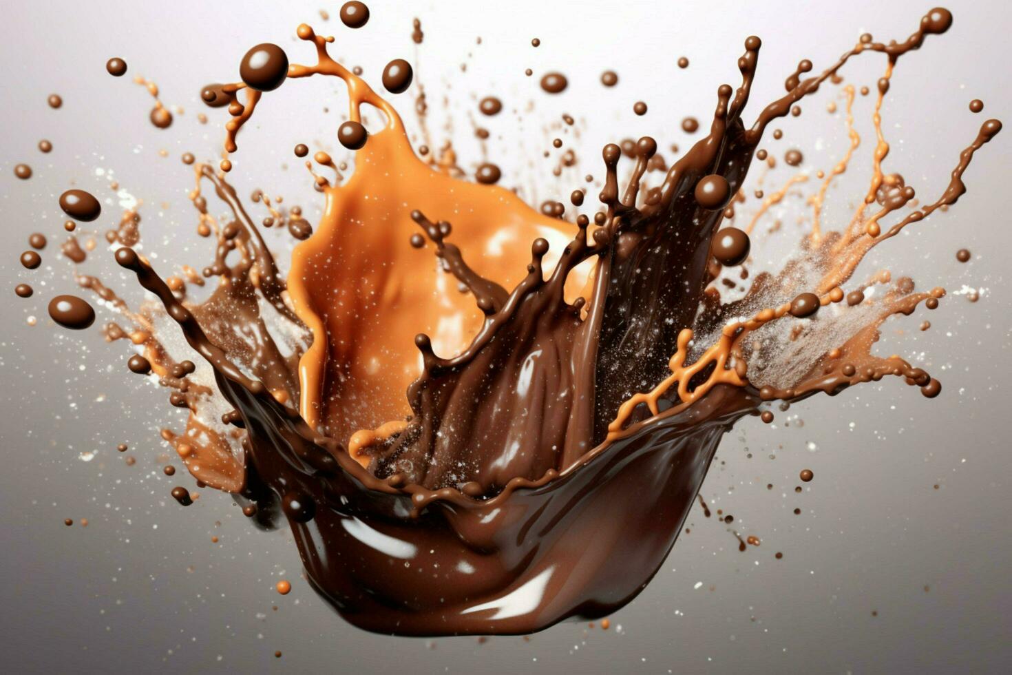 cocoa chocolate splash photo