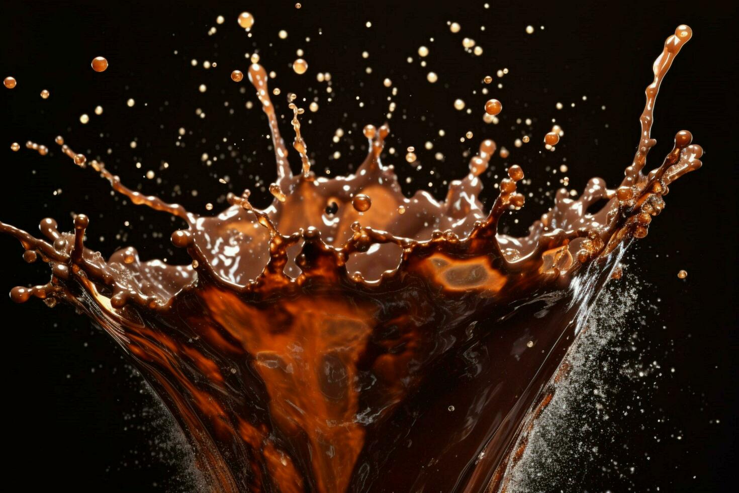 cocoa chocolate splash photo