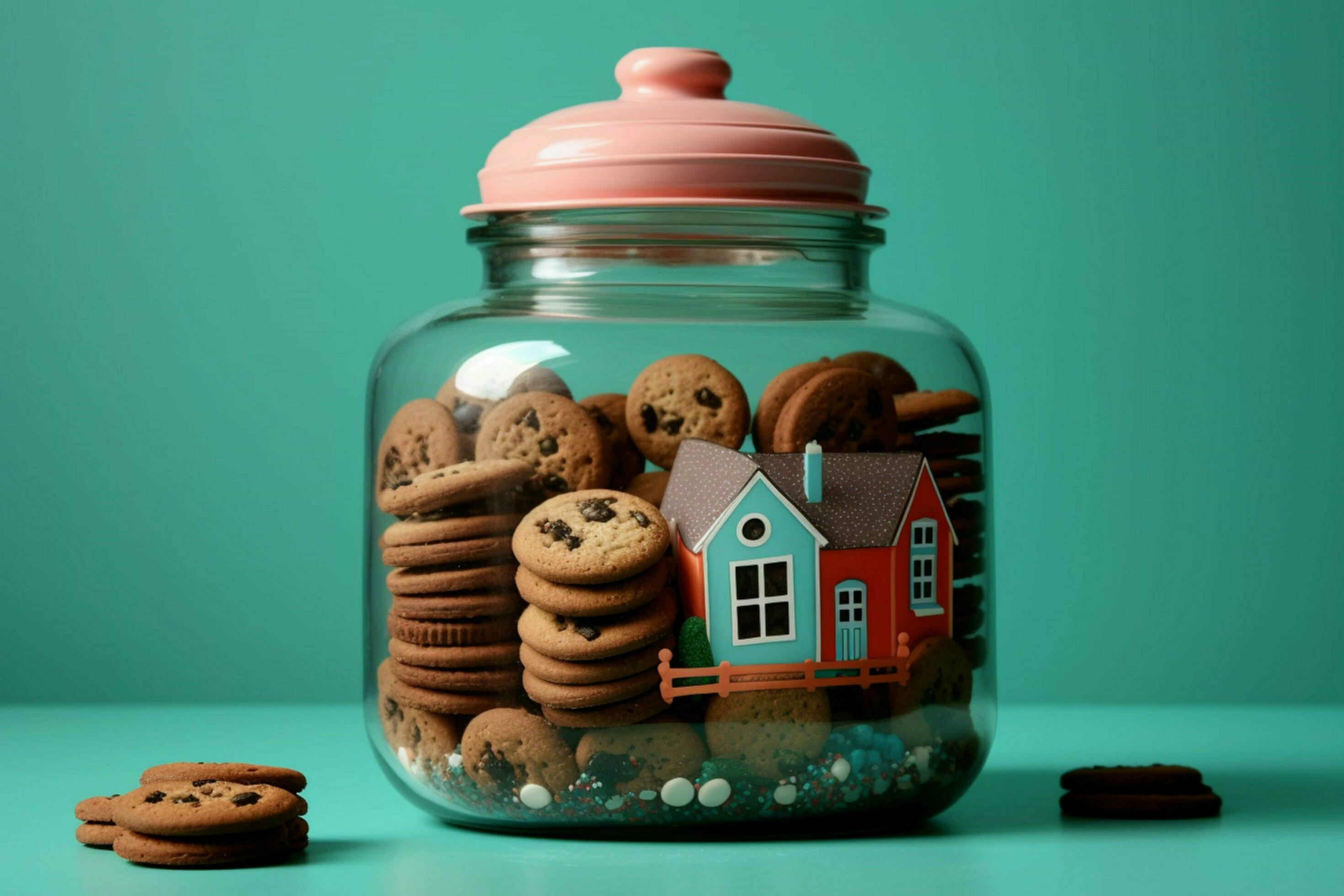 cookies jar home 30636948 Stock Photo at Vecteezy
