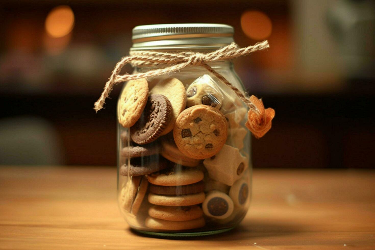 cookies jar homemade photo