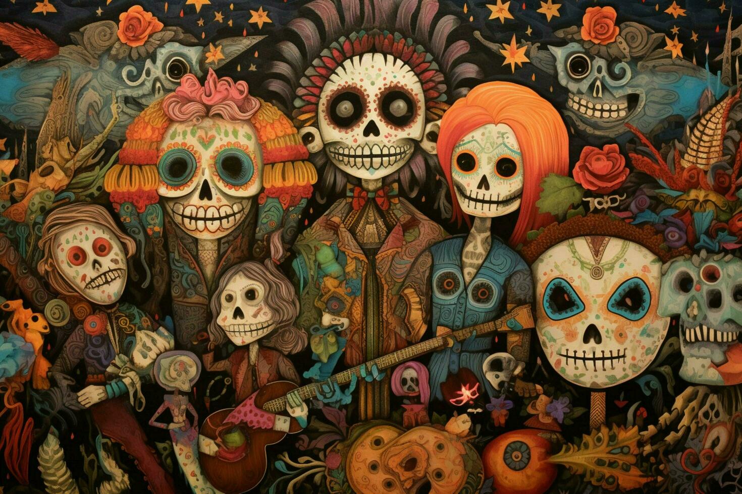 day of dead banner photo