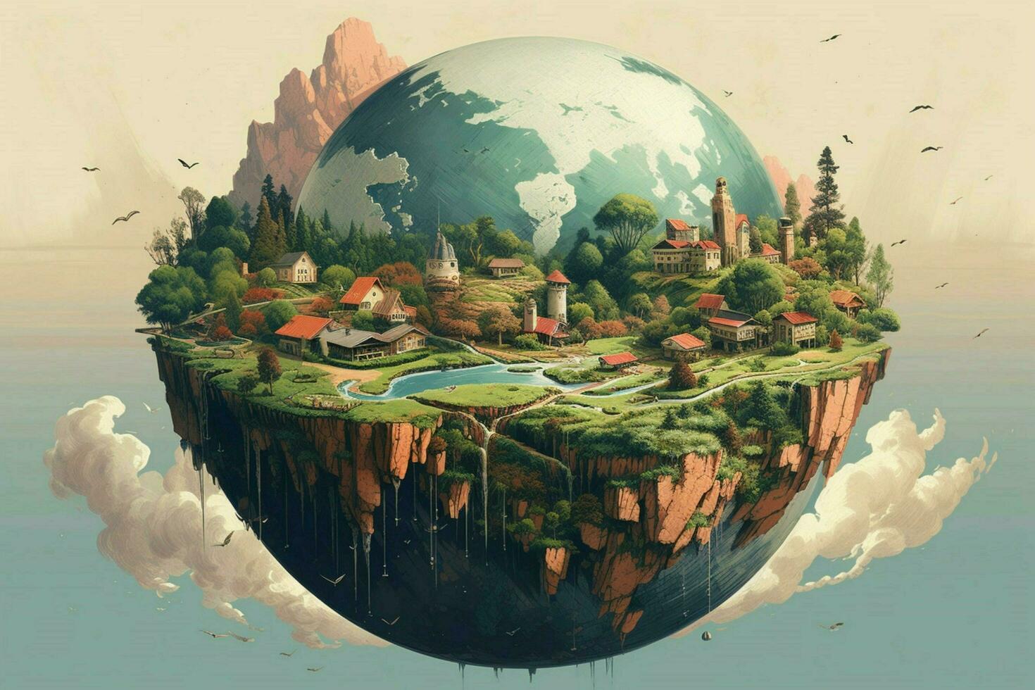 earth illustrations image hd photo