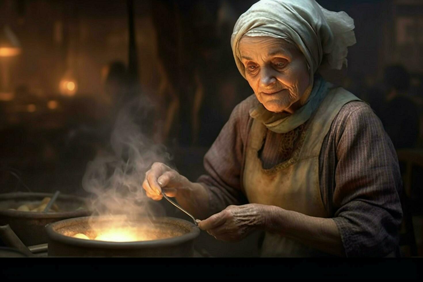 factory old woman worker vintage 1800 year photo