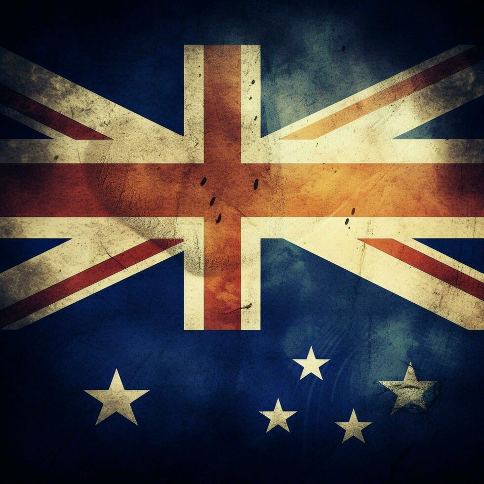 flag wallpaper of Australia photo