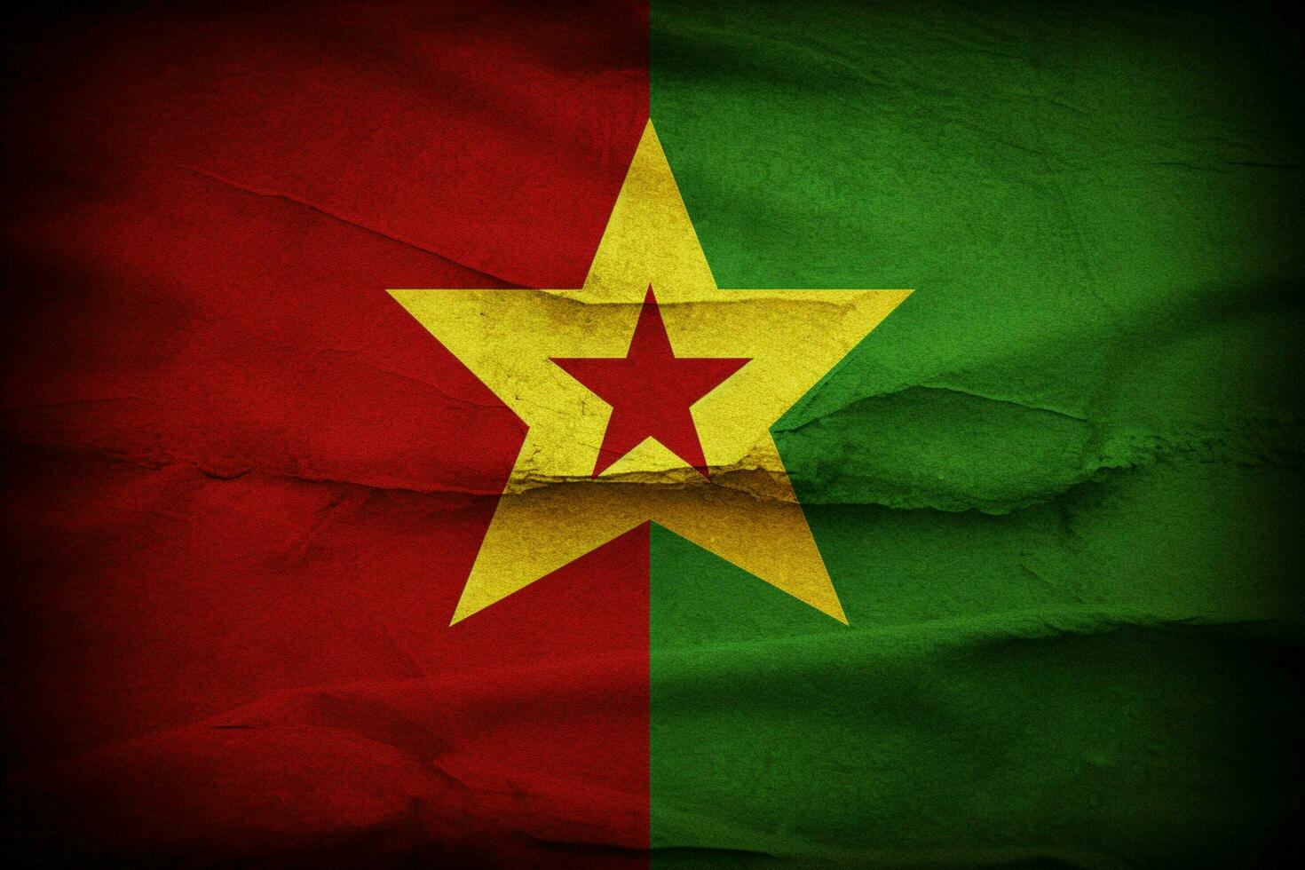 flag wallpaper of Cameroon photo