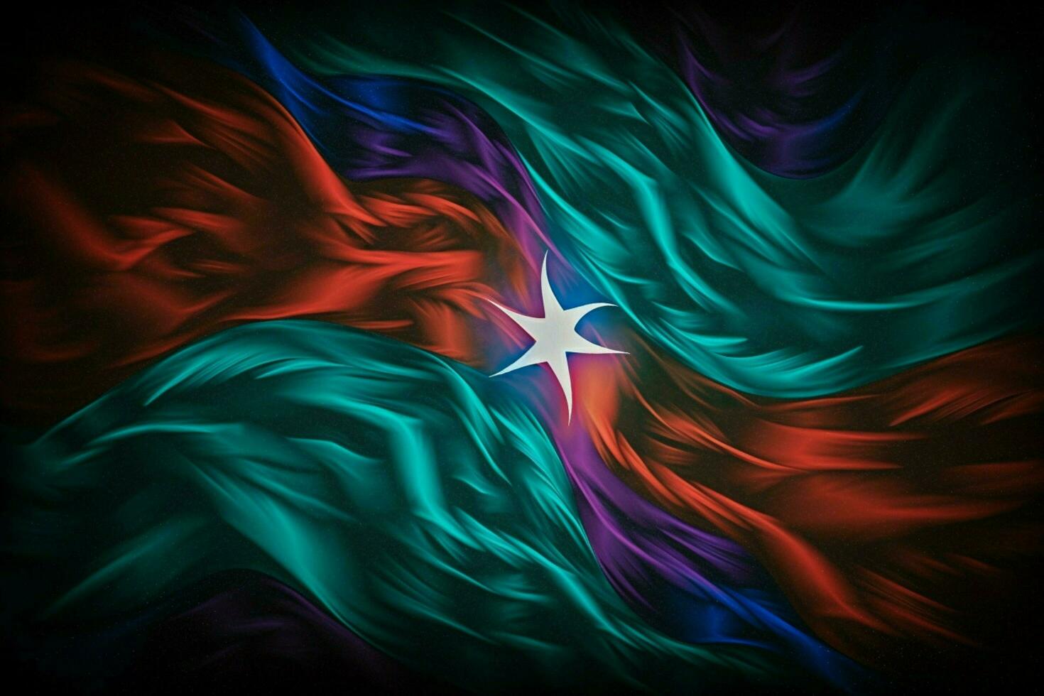 flag wallpaper of Azerbaijan photo