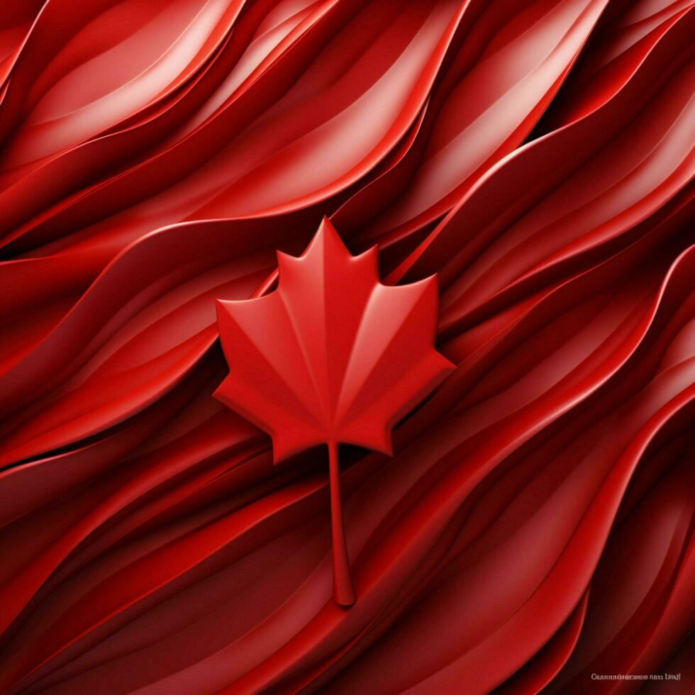 flag wallpaper of Canada photo