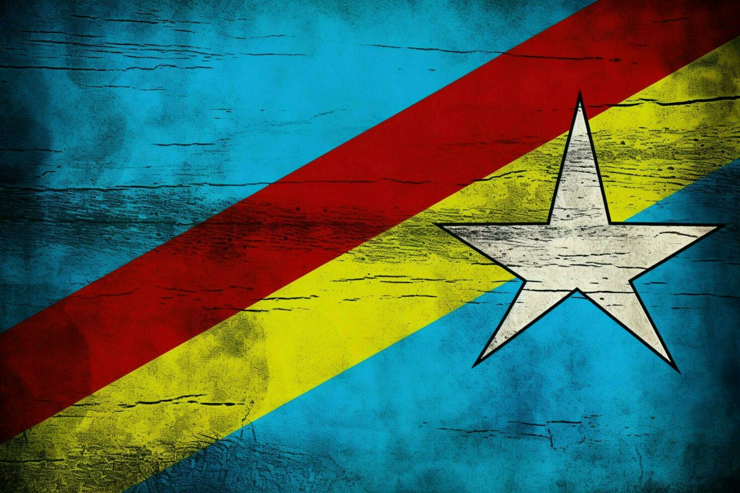 flag wallpaper of Congo Free State The photo