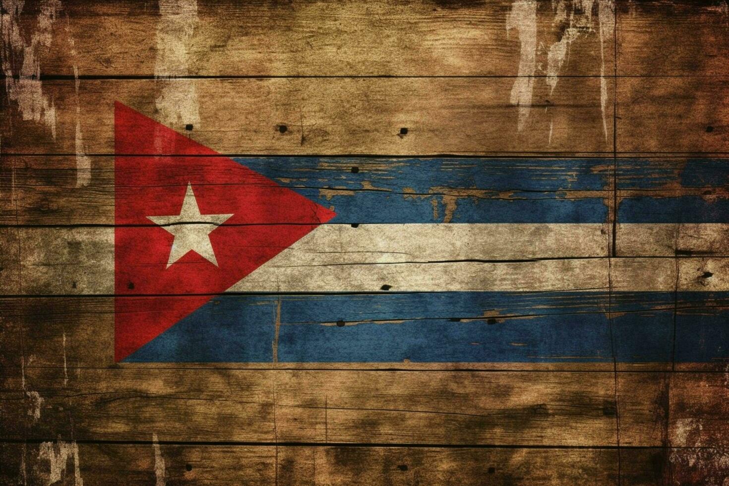 flag wallpaper of Cuba photo