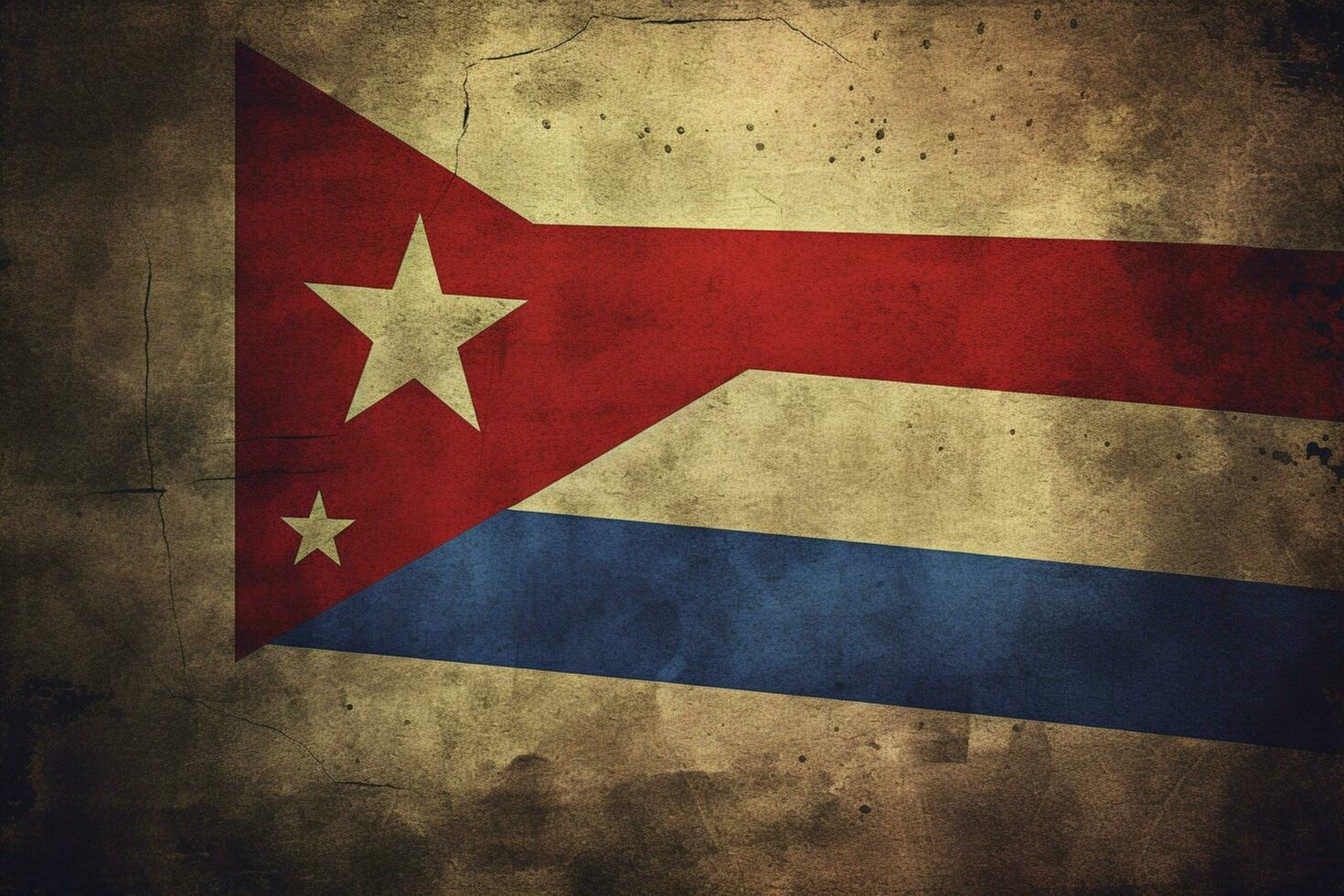 flag wallpaper of Cuba photo