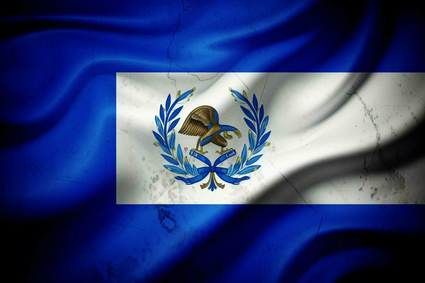 flag wallpaper of El Salvador photo