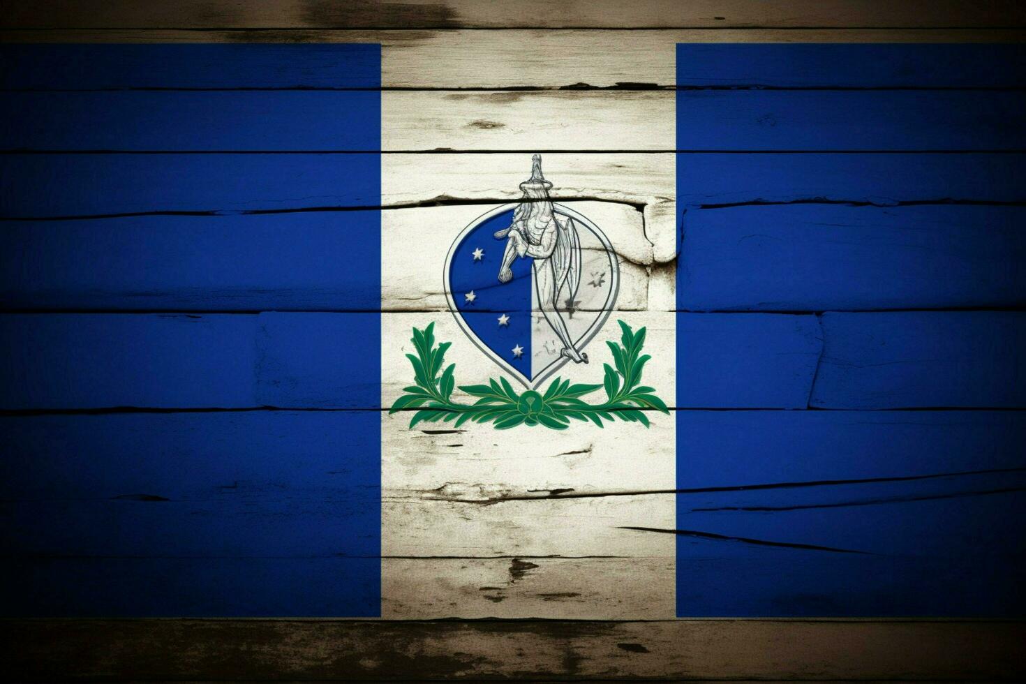 flag wallpaper of El Salvador photo