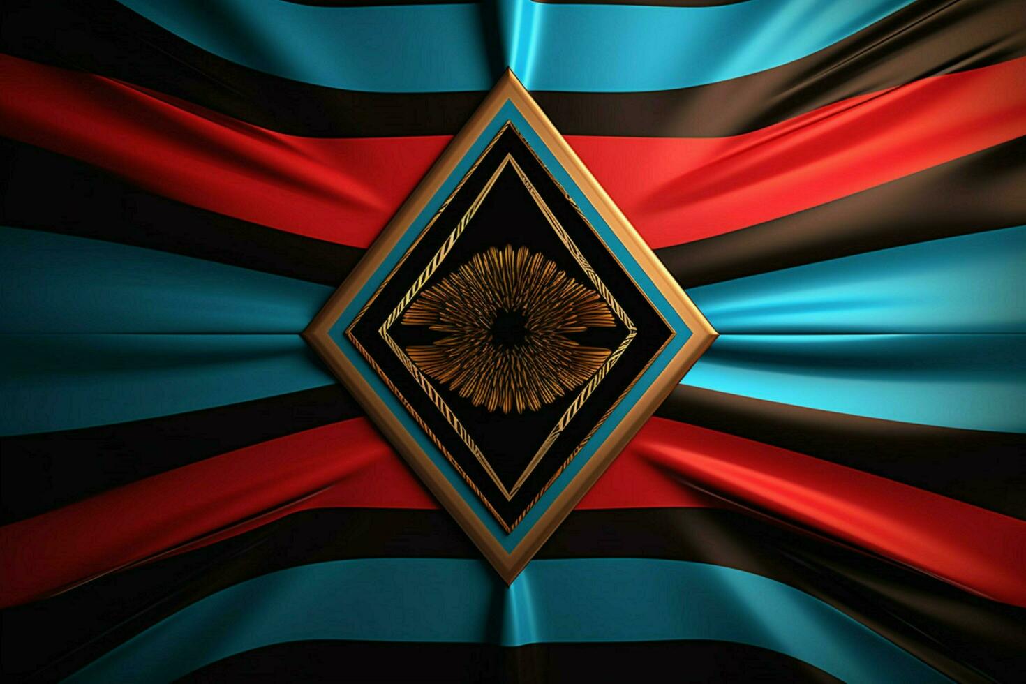 flag wallpaper of Eswatini photo