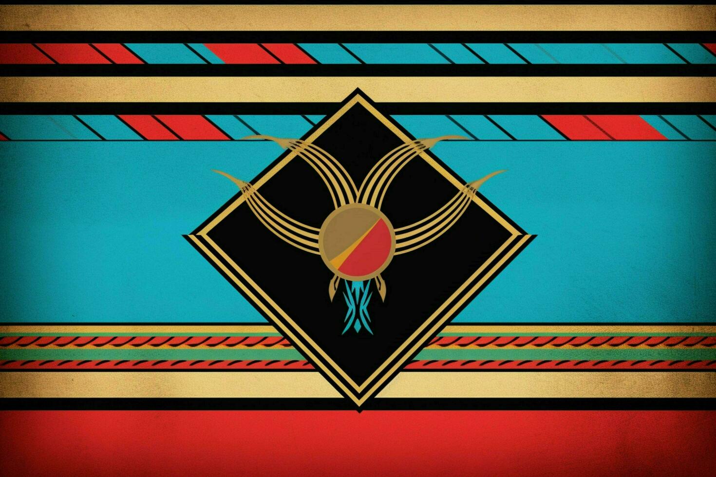 flag wallpaper of Eswatini photo